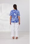 TATUM TEE - blue print